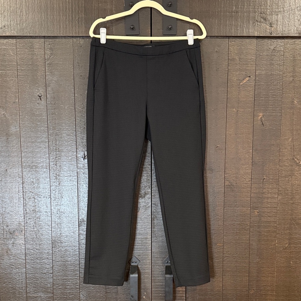 Liverpool Black Textured Dress Pants
